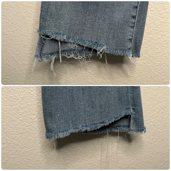 Mother Insider Crop Step Fray jeans Chatterbox - Picture 15 of 16